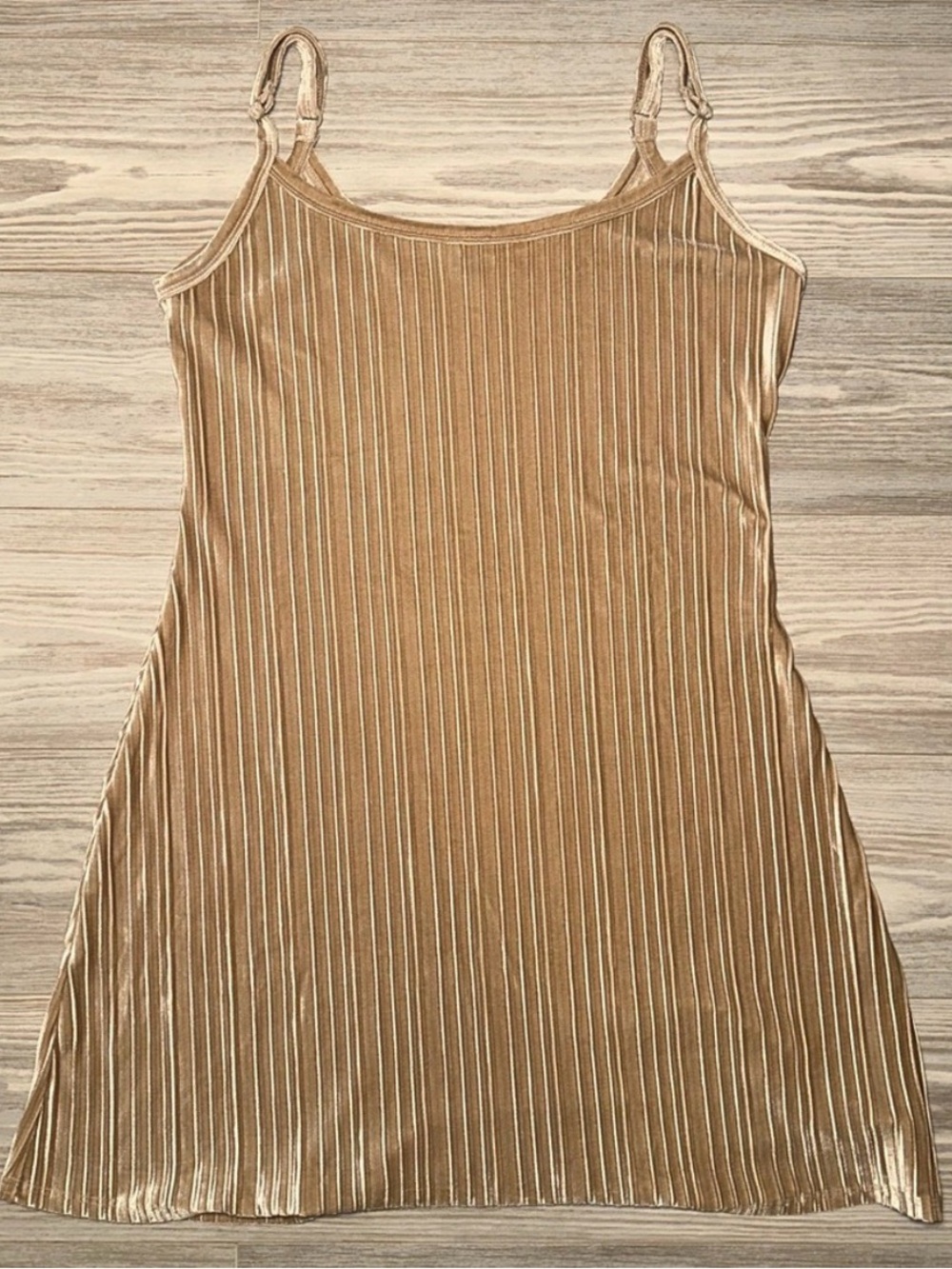 American Eagle Outfitters Velvet Soft Pink Tank Mini Dress - Picture 4 of 10